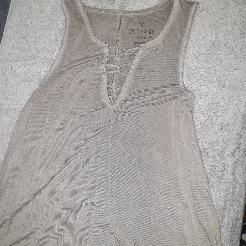 American eagle flowy tank